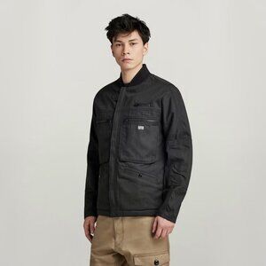 G-Star Hoshi Overshirt Reversible Jacket RAW Denim Camo Mens 340 RRP sz SMALL